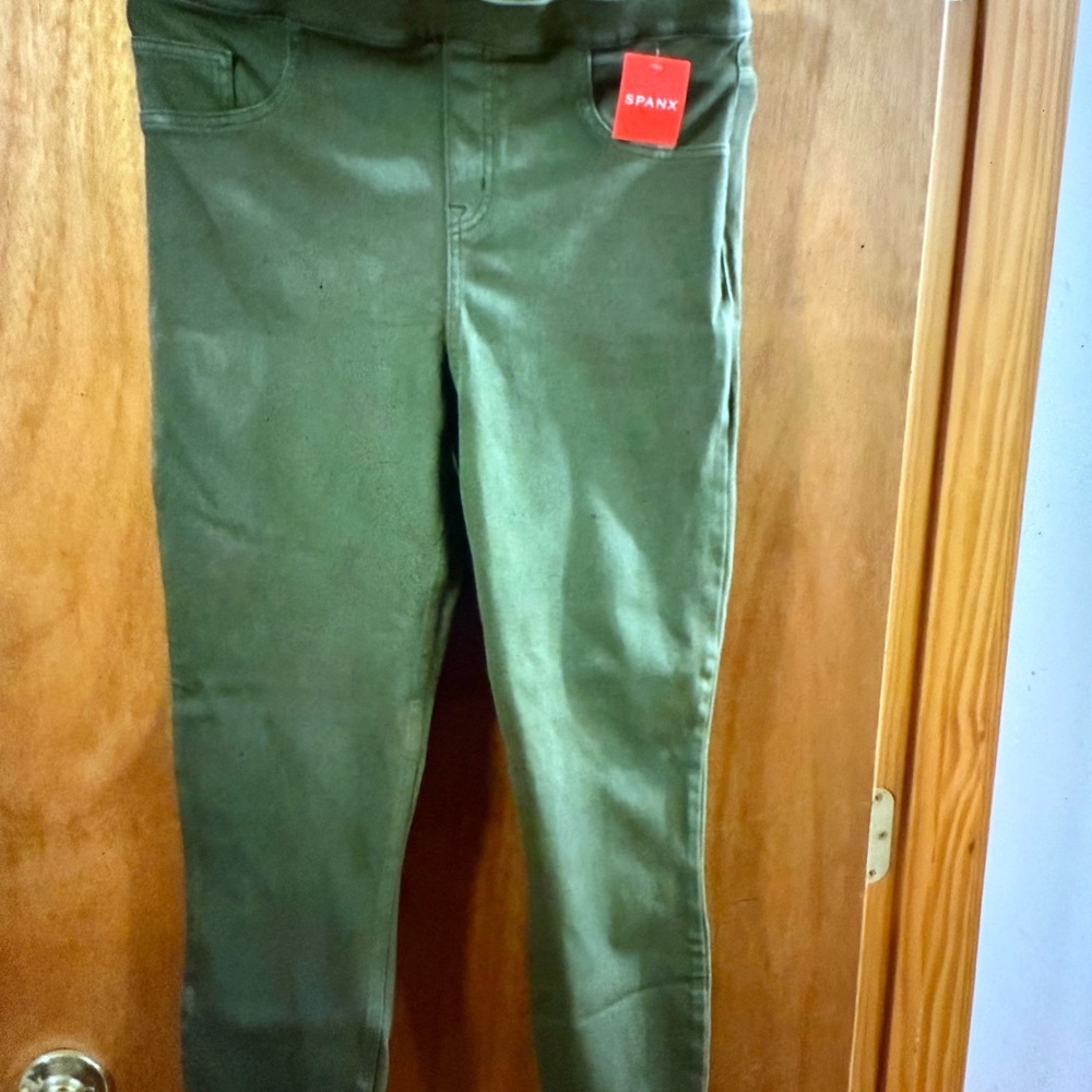 SPANX Forest Green Pants